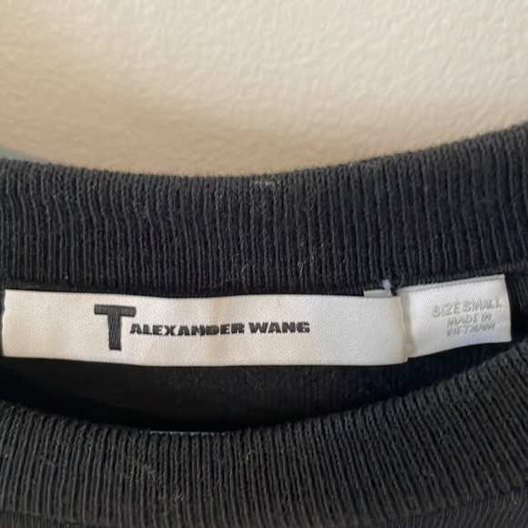T Alexander Wang small sleeveless t-shirt 100% cotton - Picture 2 of 4